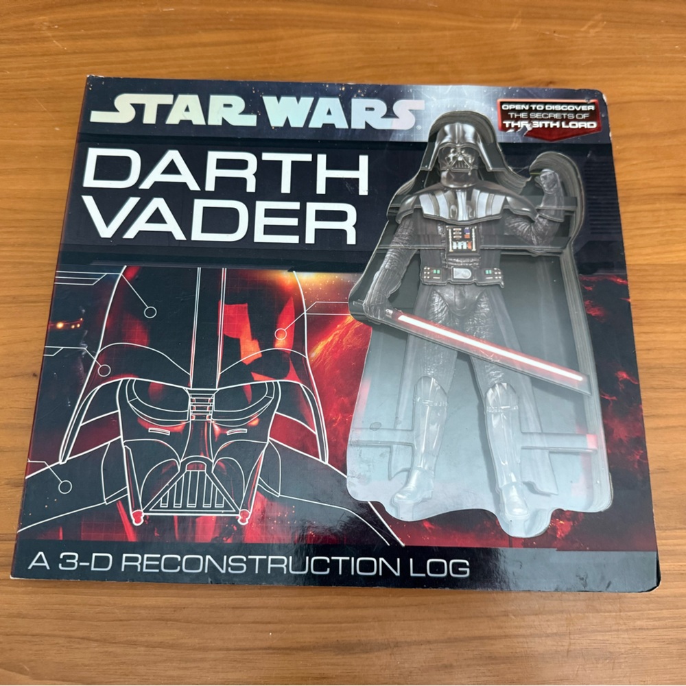Star Wars Black and Red Anatomical Display Panel